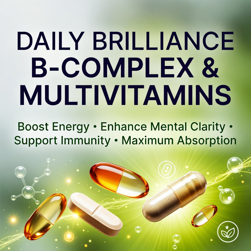 Daily Brilliance B-Complex & Multivitamins
