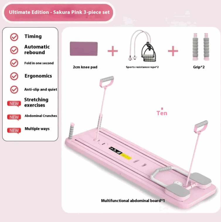 Household Abdominal Wheel Fitness Board