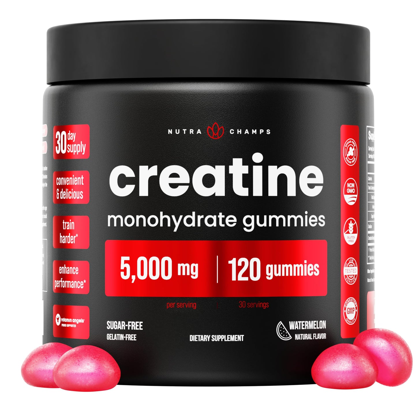 Chewable Creatine Power Gummies - Sugar-Free